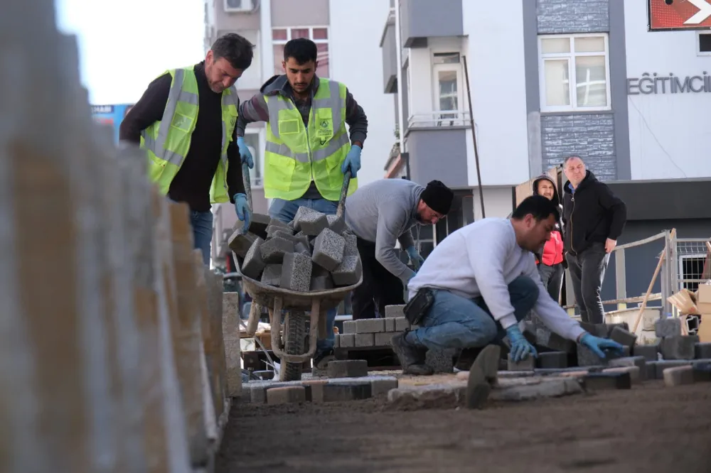 YENİ MAHALLE 303. SOKAK’TA İLK ETABIN YÜZDE 90’LIK KISMI TAMAMLANDI