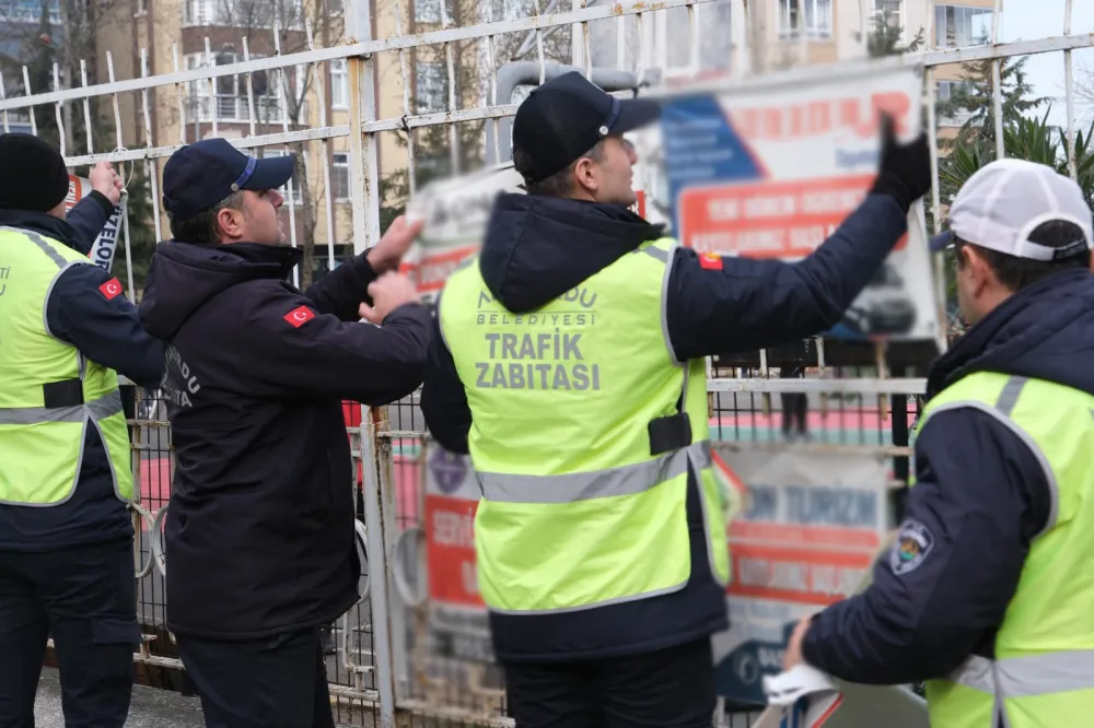 ALTINORDU’DA KALDIRIM İŞGALLERİNE SIKI DENETİM