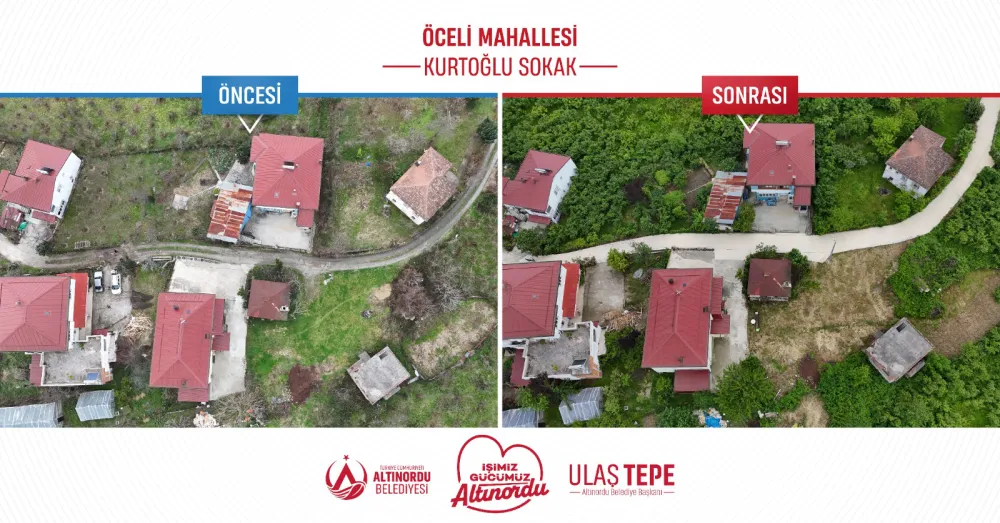 KURTOĞLU SOKAK BETON YOLA KAVUŞTU