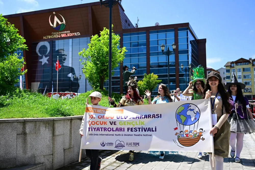 10. ORDU ULUSLARARASI ÇOCUK VE GENÇLİK TİYATRO FESTİVALİ BAŞLADI