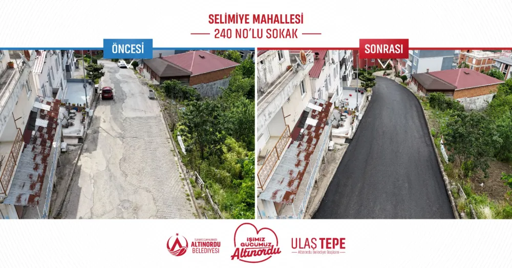 ÇEYREK ASIRDIR EL DEĞMEYEN SELİMİYE MAHALLESİ 240’INCI SOKAK NEFES ALDI
