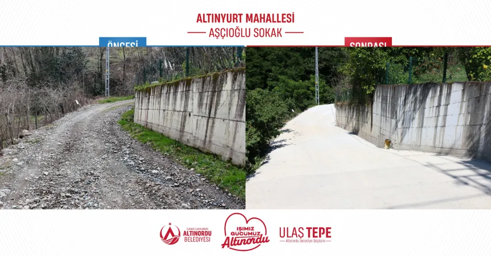 ALTINYURT’UN 70 YILLIK SORUNU ÇÖZÜLDÜ