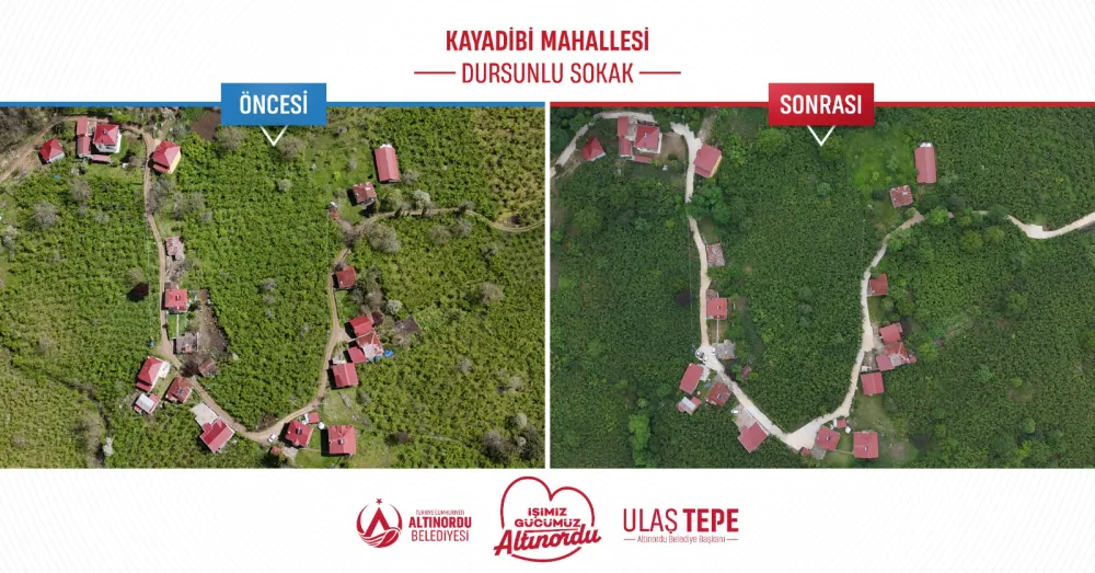 KAYADİBİ MAHALLESİ DURSUNLU SOKAK’TA BETON YOL SEVİNCİ