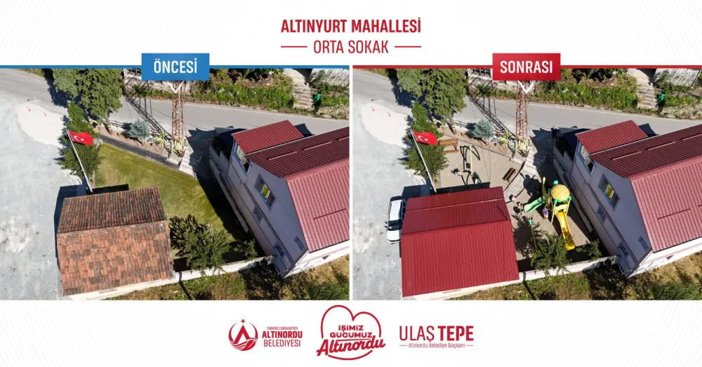 ALTINYURT’TA DA ÇOCUKLARIN YÜZÜ GÜLÜYOR