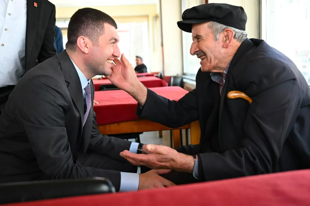 AKKUŞ’TA ADIM BAŞI BAŞKAN TEPE’YE SEVGİ SELİ