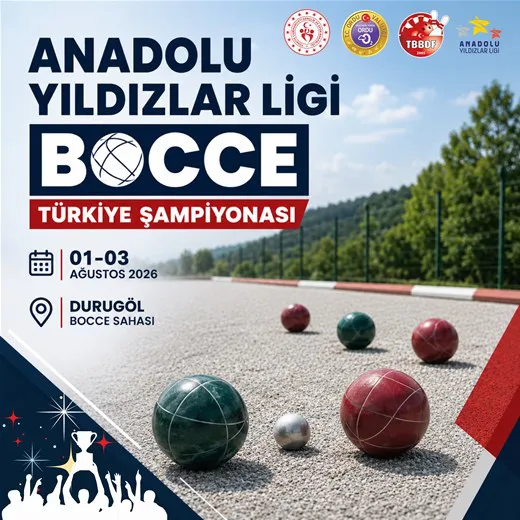 Ordu, Anadolu Yıldızlar Ligi Bocce Türkiye Birinciliği'ne Ev Sahipliği Yapıyor