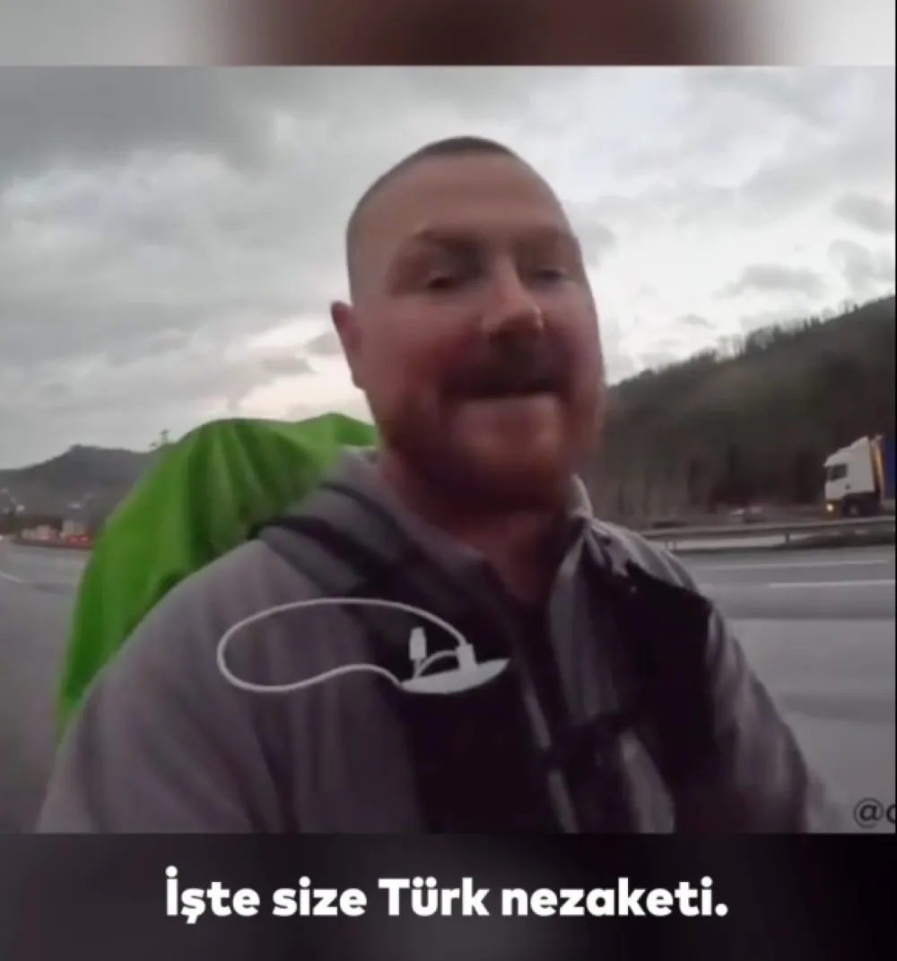 YABANCI BİR GEZGİNİN SÖZÜ: “İŞTE SİZE TÜRK NEZAKETİ”