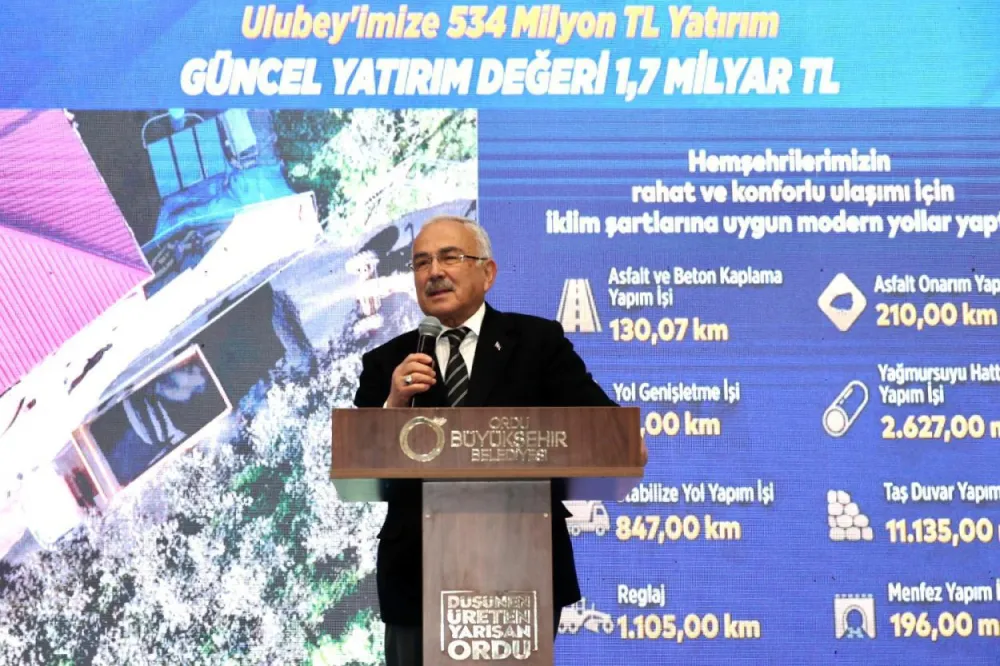 BEREKET SOFRASI ULUBEY’DE KURULDU