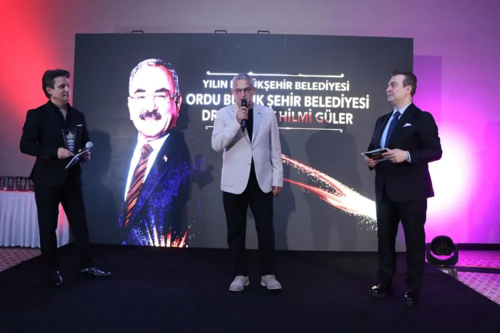 ORDU BÜYÜKŞEHİR BELEDİYESİ’NE ‘ALTIN ZİRVE ÖDÜLÜ’