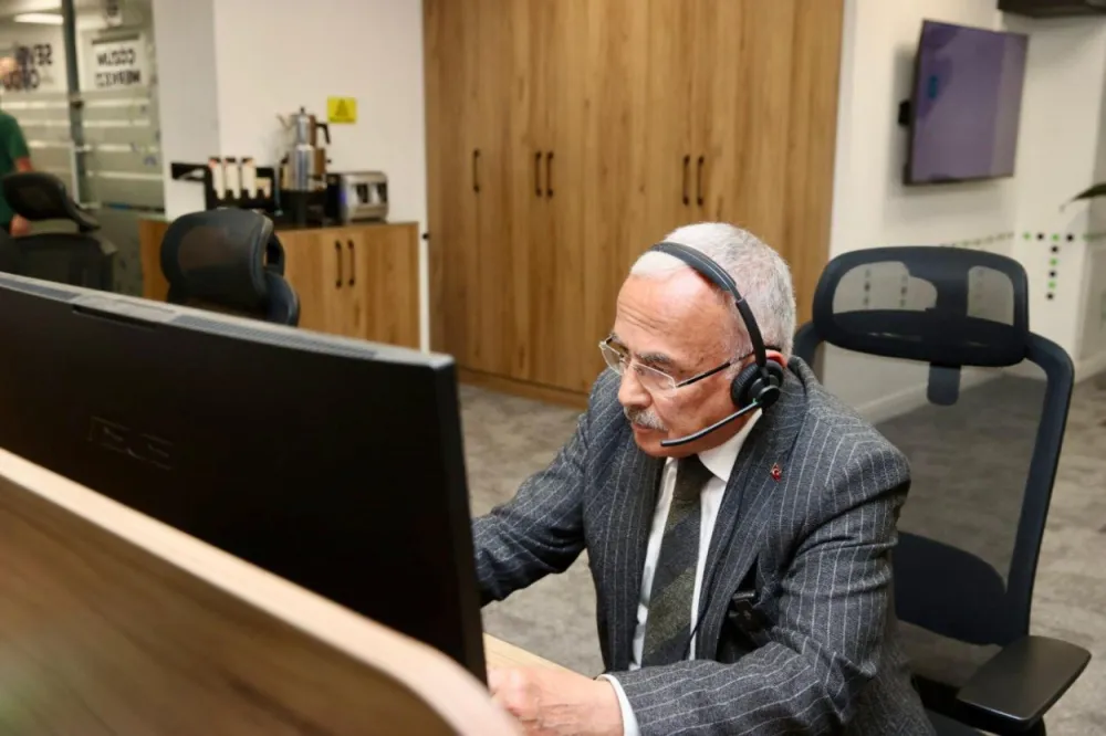 BAŞKAN GÜLER’DEN ÇÖZÜM MERKEZİNE ZİYARET