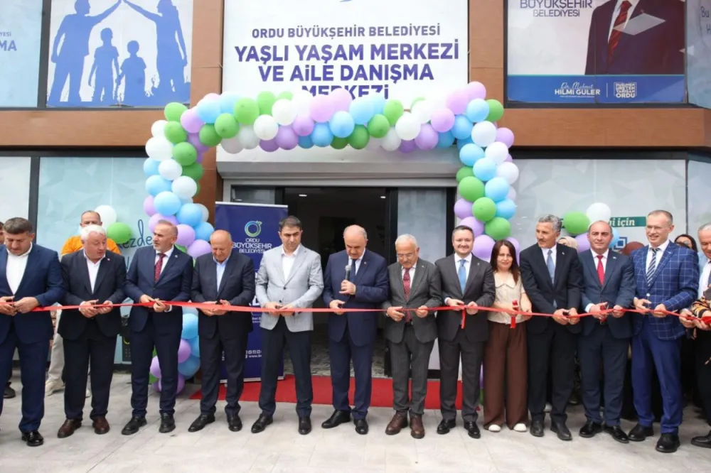 YAŞLI YAŞAM MERKEZİ VE AİLE DANIŞMA MERKEZİ AÇILDI