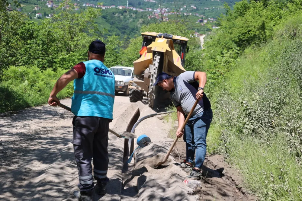 AYBASTI ZAFERİMİLLİ MAHALLESİ’NİN İÇME SUYU HATLARI YENİLENDİ