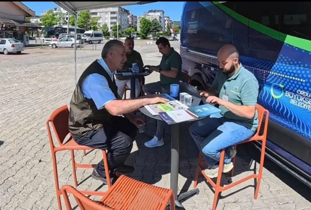 ÇÖZÜM MERKEZİ FATSA VE ULUBEY’DE VATANDAŞIN YANINDA