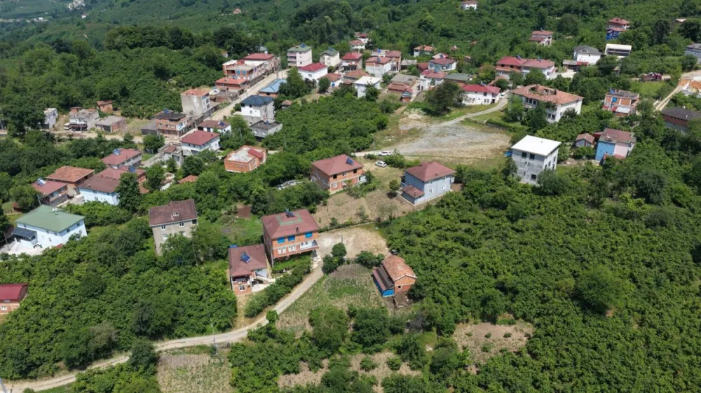 BÜYÜKŞEHİR ÜNYE İLÇESİNDE BİR MAHALLEYİ DAHA İÇME SUYUNA KAVUŞTURUYOR