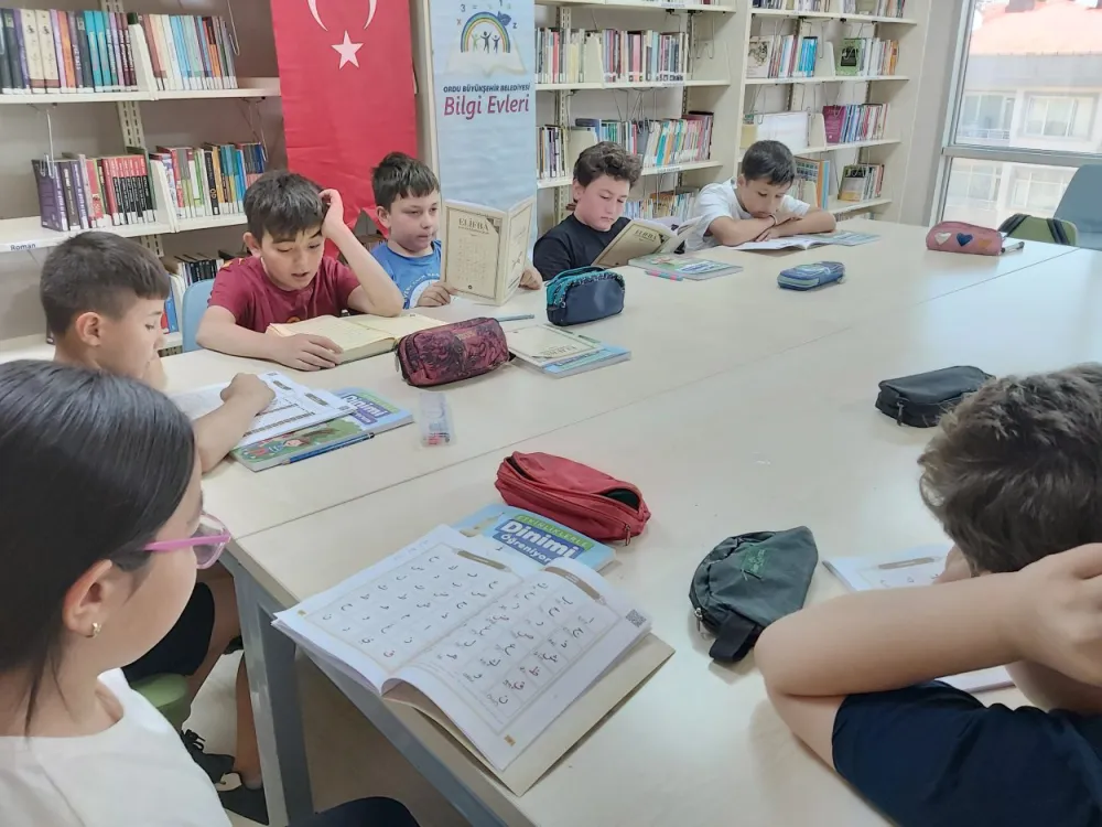 BİLGİ EVLERİ’NDE ÜCRETSİZ YAZ ETKİNLİKLERİİ BAŞLADI