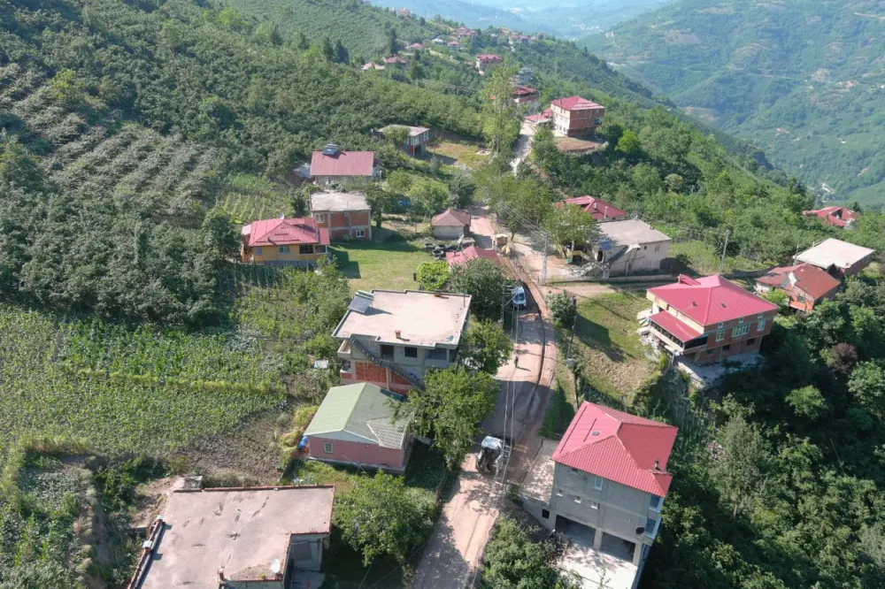 ULUBEY BELENYURT'A 2 BİN 800 METRELİK İÇME SUYU HATTI