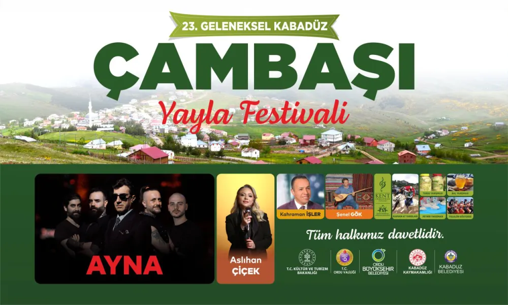 ÇAMBAŞI’NDA FESTİVAL VAR