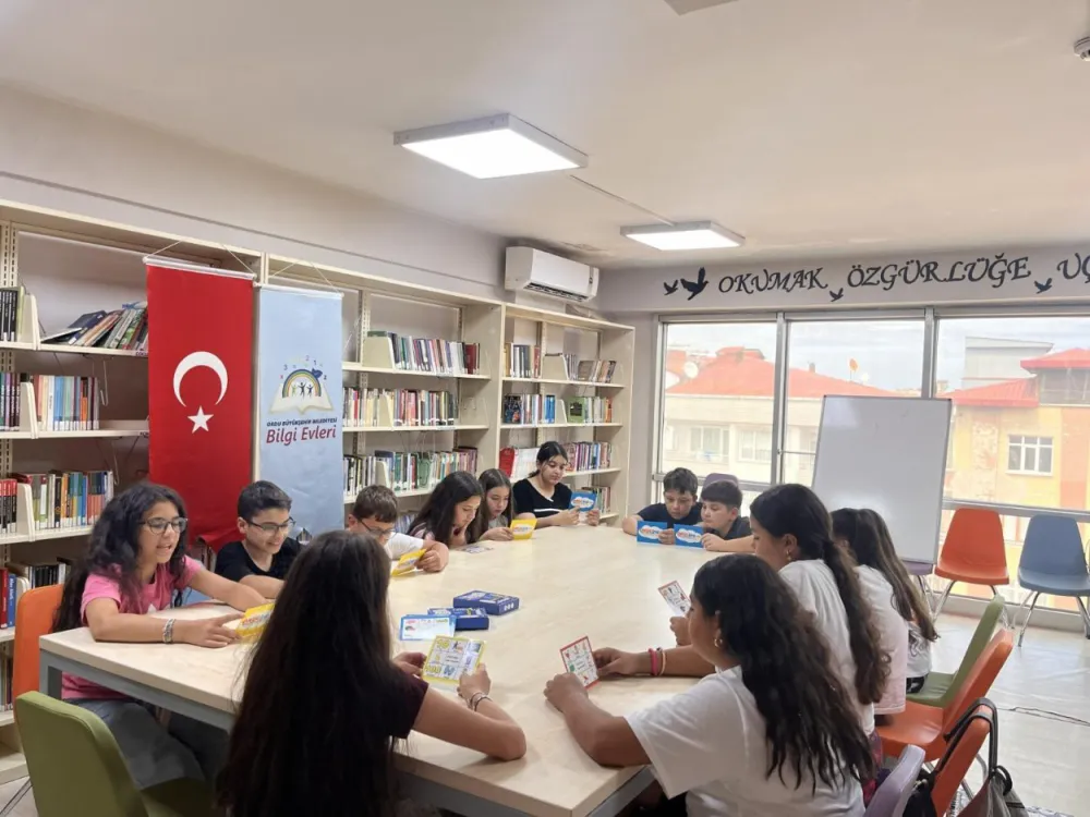 BİLGİ EVLERİ YAZ AYLARINDA DA DOLDU TAŞTI