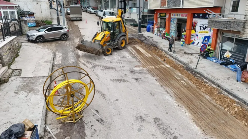 GÖLKÖY’DE DOĞALGAZ ÇALIŞMALARI HIZ KAZANDI