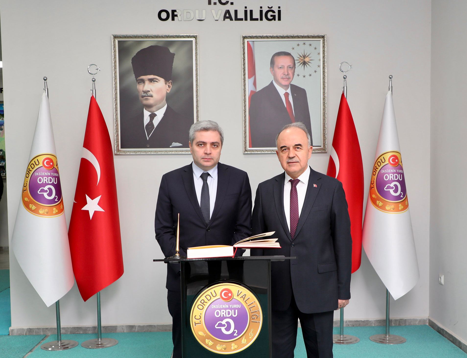 Gürcistan’ın Ankara Büyükelçisi Kalandia, Vali Erol’u Ziyaret Etti