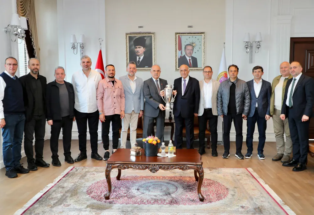 52 Orduspor Yönetimi, Vali Erol’u Ziyaret Etti