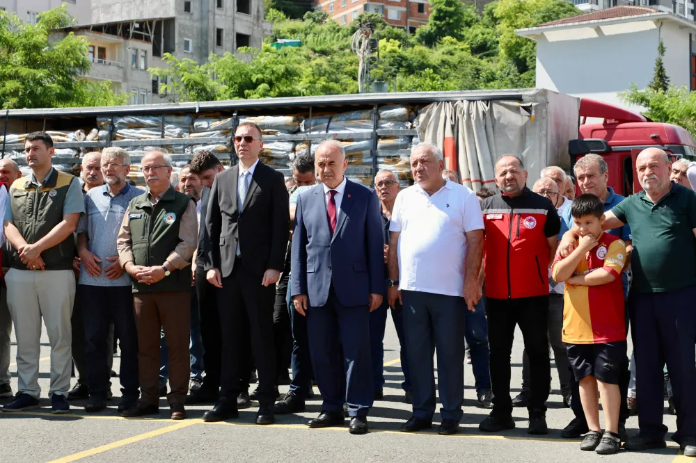 TULIP Projesi Kapsamında Fındık Üreticilerine Hasat Filesi Dağıtıldı