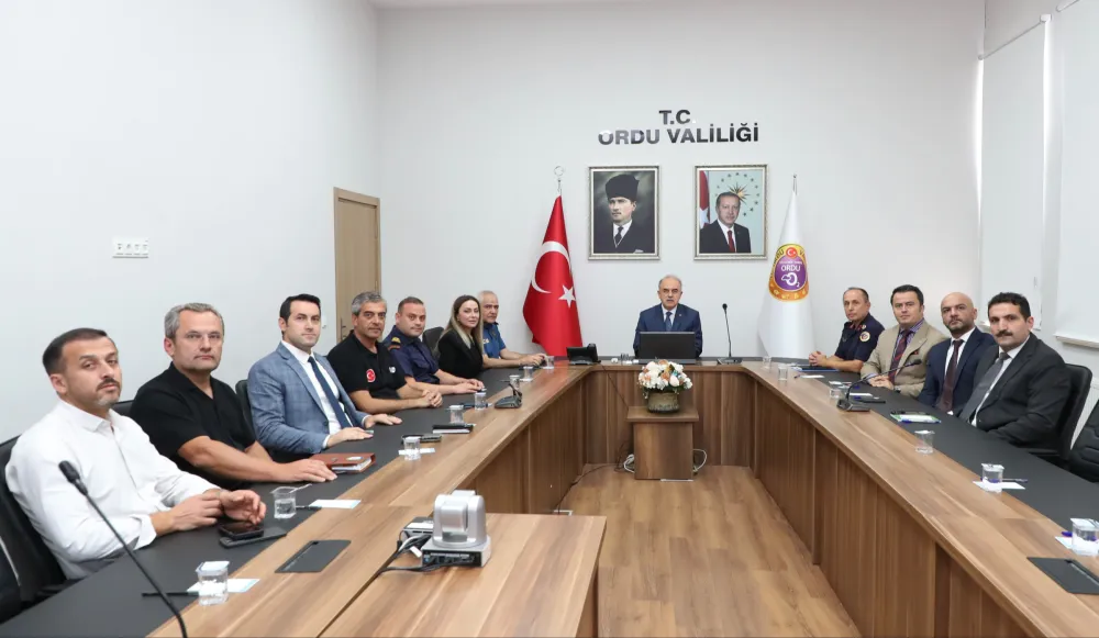 112 Acil Çağrı Hizmetleri İl Koordinasyon Toplantısı Yapıldı